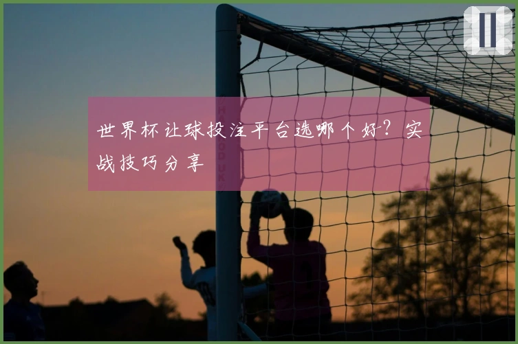 世界杯让球投注平台选哪个好？实战技巧分享